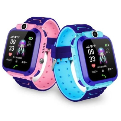 Q12 Kids Smartwatch Calling GPS Location Tracker Blue