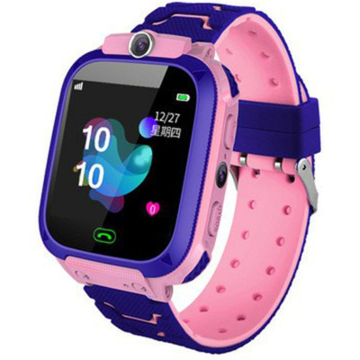 Q12 Kids Smartwatch Calling GPS Location Tracker Pink Color