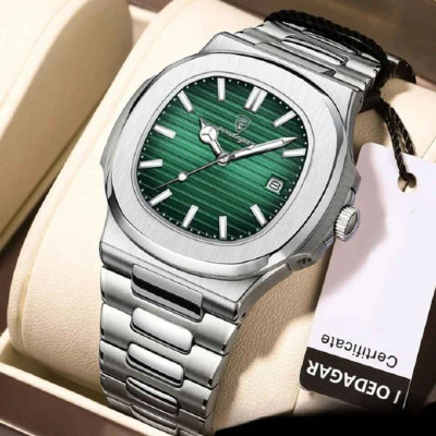 Poedagar 613 New model men's watch Exclusive design luxury fashion stainless steel imported quartz movement wrist-watch for Men